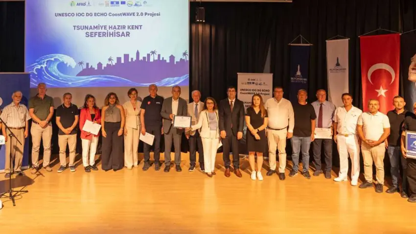 UNESCO’dan Seferihisar’a “Tsunamiye Hazır Kent” tescili haberinin görseli