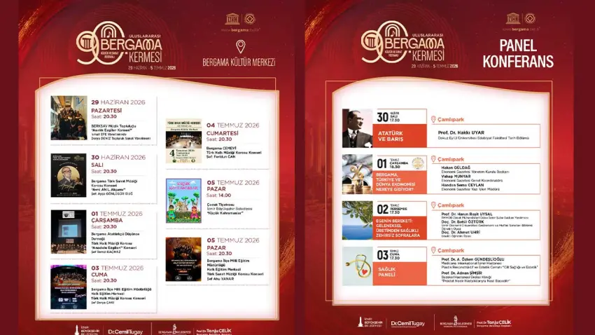 90. Uluslararası Bergama Kermesi başlıyor haberinin görseli