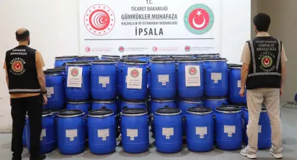 Gümrük Muhafaza’dan dev operasyon: İpsala Gümrük Kapısı'nda 4 ton uyuşturucu ele geçirildi