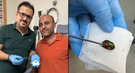 Manisa’da hastanın kulağından Japon böceği çıkarıldı