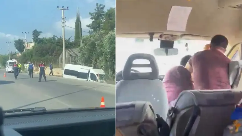 Minibüste dehşet anları! Şoförü dövüp aracı kaçırdı, kaza sonrası hayatını kaybetti haberinin görseli