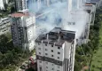 11 katlı binada yangın çıktı: 10 kişi hastaneye kaldırıldı