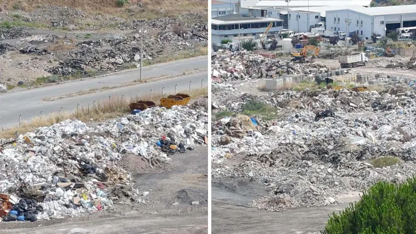 AK Parti’den Çiğli’de moloz ve çöp tepkisi: Çevre felaketi yaşanıyor haberinin görseli
