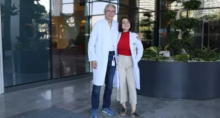 Baba-kızdan sağlığa ortak dokunuş