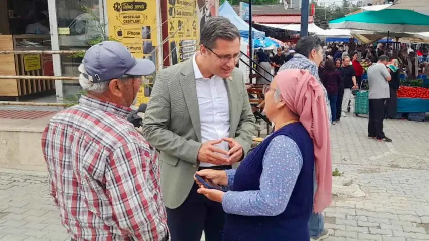 CHP'li Yücel’den pahalılığa karşı sandık çağrısı haberinin görseli