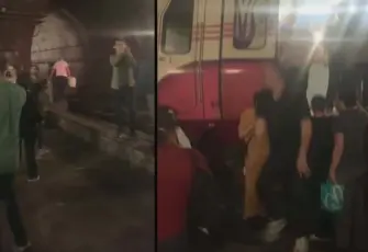 Metro Bostancı’da raydan çıktı: Yolcular tahliye edildi