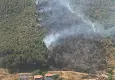 Balıkesir’de orman yangınına havadan ve karadan müdahale