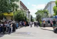 Başkan Kınay sınav maratonunda aileleri yalnız bırakmadı