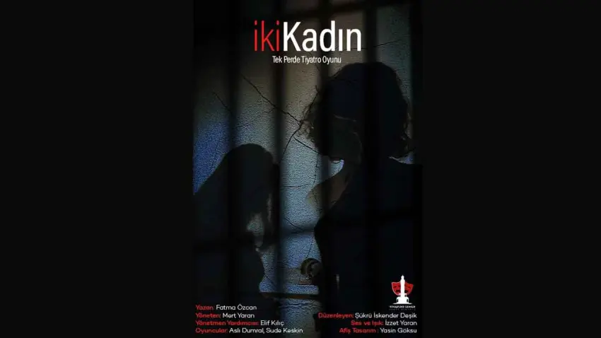 İki Kadın, İzmir'de tiyatroseverlerle buluşacak haberinin görseli