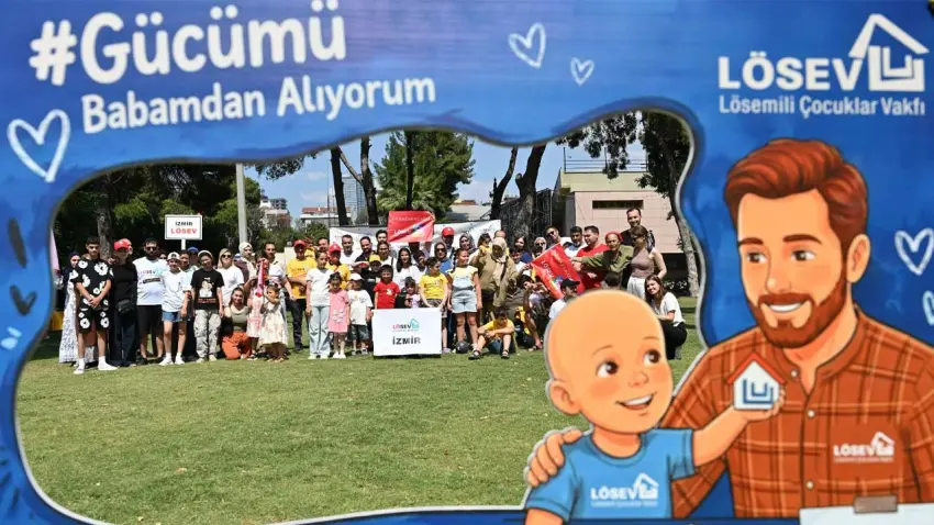 LÖSEV’in fedakar babaları kültürpark'ta babalar gününü kutladı haberinin görseli