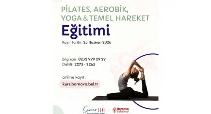Bornova Belediyesi’nden spor kursları için kayıt duyurusu
