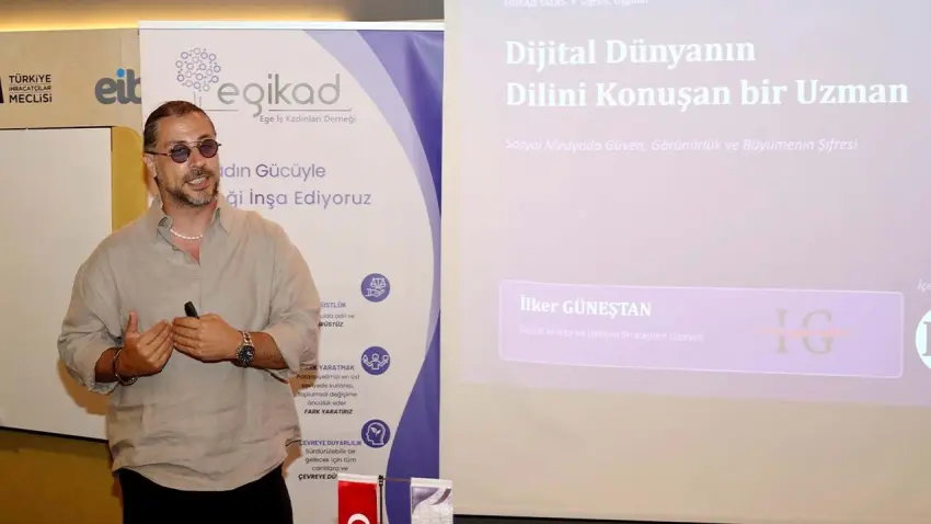 EGİKAD Talks’ta dijital dünyada marka ve sosyal medya stratejileri ele alındı haberinin görseli