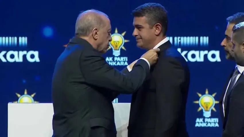 Haymana Belediye Başkanı, AK Parti'ye katıldı haberinin görseli