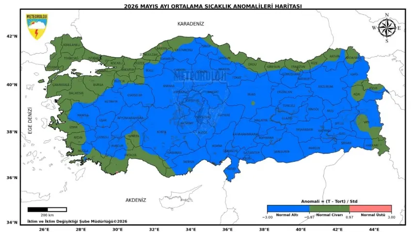 t&uuml;rkiye haritası