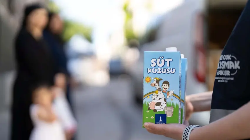 Süt Kuzusu'nda yeni dönem başladı: Binlerce çocuğa süt desteği ulaştırılıyor haberinin görseli