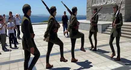 57'nci Alay'ın kahramanları için 'Saygı Nöbeti' başladı