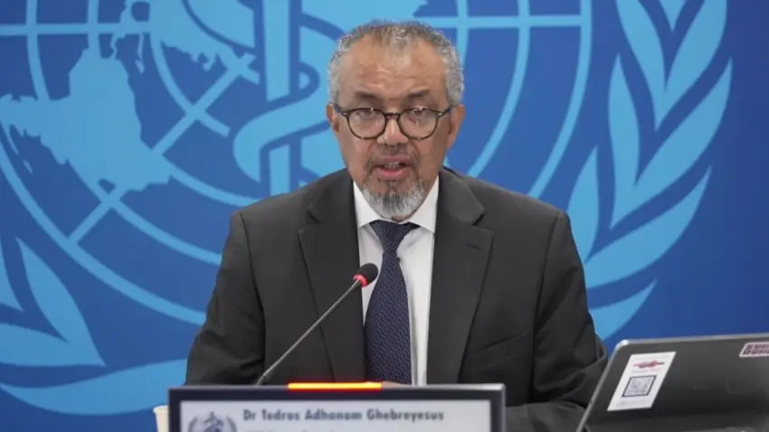 DSÖ Genel Direktörü Tedros Adhanom Ghebreyesus
