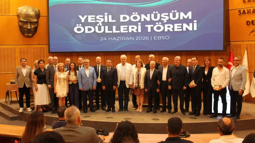 EBSO’da Yeşil Dönüşümün Oscarları sahiplerini buldu haberinin görseli