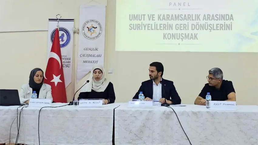 EÜ’de Suriyelilerin geri dönüş süreci masaya yatırıldı haberinin görseli