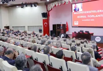 DEÜ Rektörü Bayram Yılmaz, Üniversitelerarası Kurul Toplantısı’na katıldı