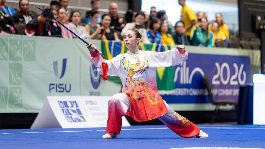 Egeli sporcu Liyne Nisa Akgül’den Brezilya’da çifte dünya ikinciliği haberinin görseli