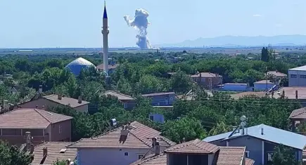 Niğde'de havai fişek fabrikasında patlama