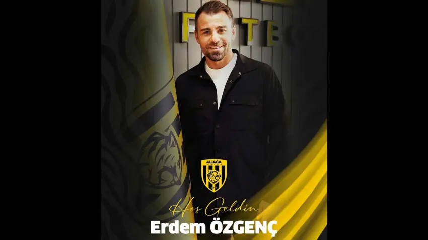 Aliağa FK'da Erdem Özgenç ile yollar ayrıldı haberinin görseli
