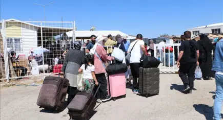 Bakanlık gönüllü dönüş yapan Suriyelilerin sayısını açıkladı