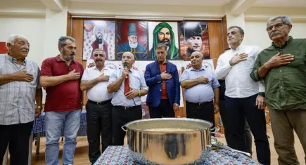 Başkan Tugay’dan aşure programında birlik mesajı
