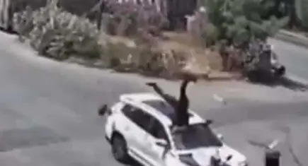 Bornova’da ehliyetsiz sürücü dehşeti: Havaya fırlayan motosikletli yaşam savaşı veriyor!