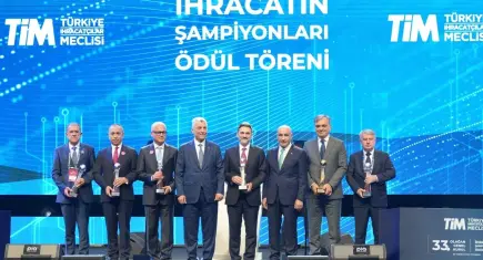 Ege'nin ihracat devleri ödüllerini aldı: 11 firma 12 ödülle zirvede