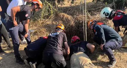 İzmir’de kuyuya düşen adam yaşam mücadelesini kaybetti