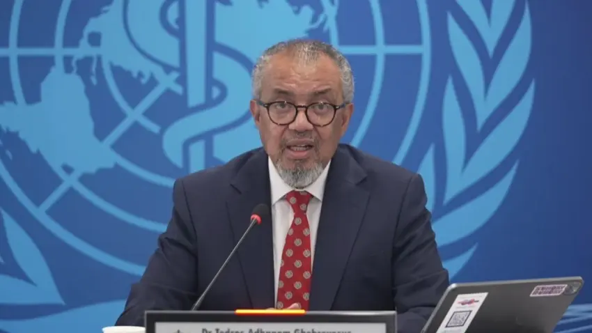 DS&Ouml; Genel Direkt&ouml;r&uuml; Tedros Adhanom Ghebreyesus