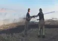 Silivri'de otluk alanda çıkan yangın iş yerine sıçradı