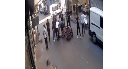 Skuterli 4 yaşındaki Şevval'e motosiklet çarptı!