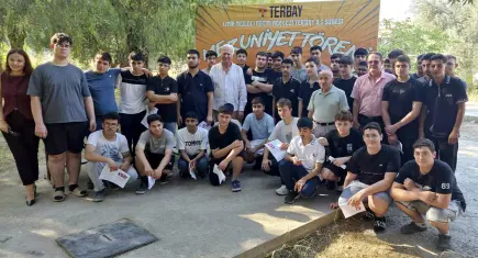 Terbay Çıraklık Okulu’nda karne ve sertifika töreni yapıldı