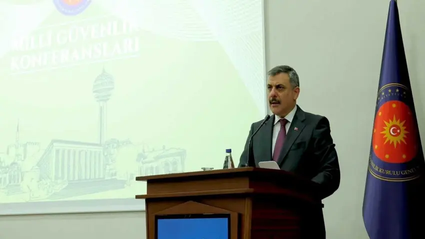Bakan Çiftçi, Milli Güvenlik Konferansları toplantısında suç örgütleriyle yürütülen mücadeleyi anlattı
