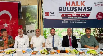 CHP İzmir İl Başkanı Utku Gümrükçü, Basmane’de halkla buluştu