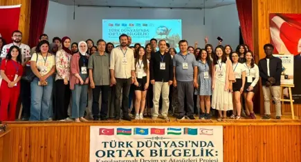 Türk Dünyası'nın ortak hafızası liselilerle buluştu