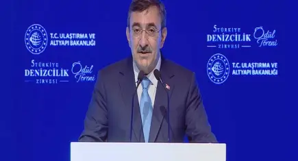 Cumhurbaşkanı Yardımcısı Yılmaz: Türkiye yüzyılı vizyonumuz denizlerde daha güçlü bir Türkiye'yi hedefliyor