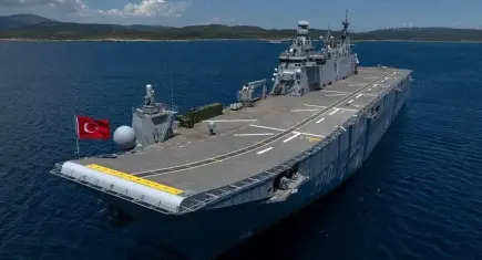 NATO, TCG Anadolu'nun videosunu paylaştı