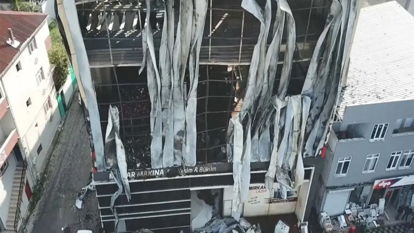 7 işçinin öldüğü fabrika yangınında tutuklanan 2 belediye görevlisi tahliye edildi haberinin görseli