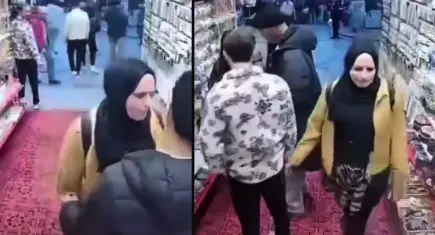 İstanbul'da erkekleri taciz eden kadın gözaltına alındı