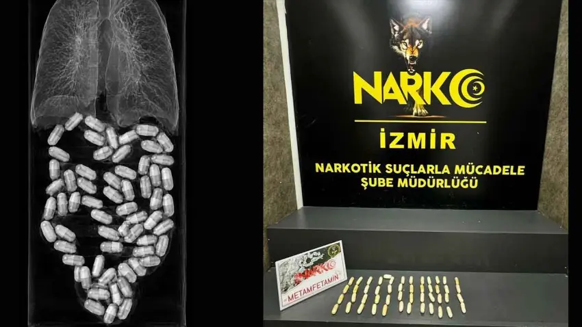 Midesindeki uyuşturucuyla Adnan Menderes Havalimanı’nda yakalandı haberinin görseli