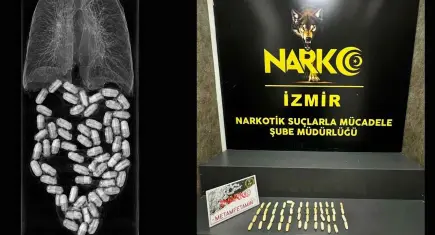 Midesindeki uyuşturucuyla Adnan Menderes Havalimanı’nda yakalandı