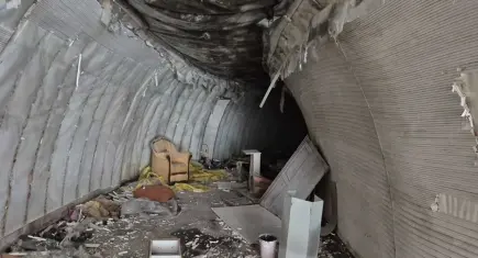 Yıkılan işhanının altından 2'nci Dünya Savaşı'ndan kalma sığınak çıktı