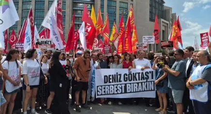 Kadın Cinayetlerini Durduracağız Platformu'ndan Deniz Göktaş'ın tutuklanmasına tepki