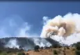 Balıkesir'de orman yangını
