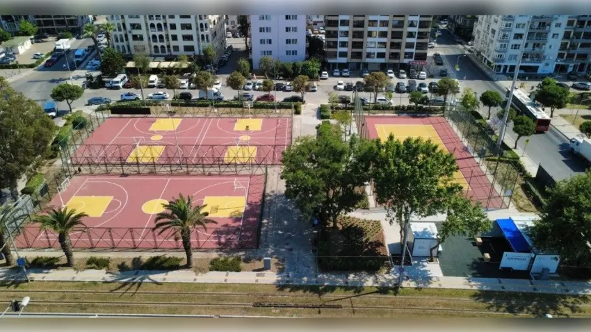 Göztepe sahili spor kompleksine dönüştü haberinin görseli