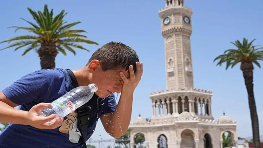 İzmir’de kavurucu sıcaklar etkisini sürdürecek haberinin görseli